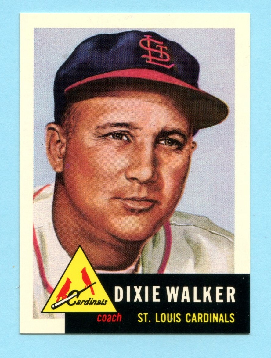 1953 Topps Archives #190 Dixie Walker - St. Louis Cardinals
