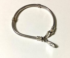 Pandora Moments Silver Snake Chain Bracelet Length 16.5 cms VGC s925 ALE Gift