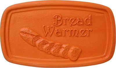 BREAD WARMER- Terra Cotta 5 x 3 Inch Tile- Makes a perfect gift!