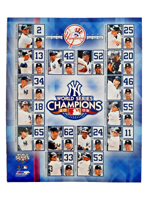 New York Yankees 2009 World Series Champion Composite Photo | eBay
