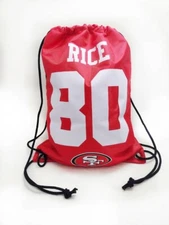 Jerry Rice - San Francisco 49ers - Drawstring Bag - Backpack - Gym Bag (NFL)