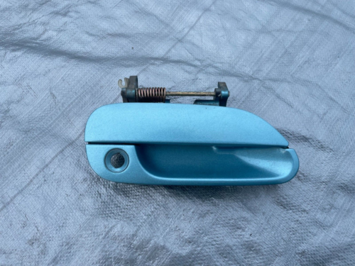 99-05 Mazda MX-5 Miata OEM Exterior Outer Door Handle RH Righ Driver Crystal Blu - Picture 1 of 9