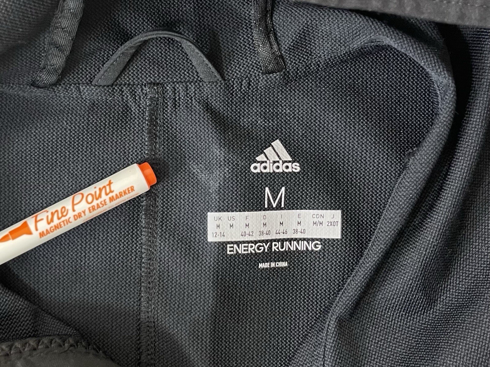 Adidas Running Response Wind Softshell Black BR08… - image 6