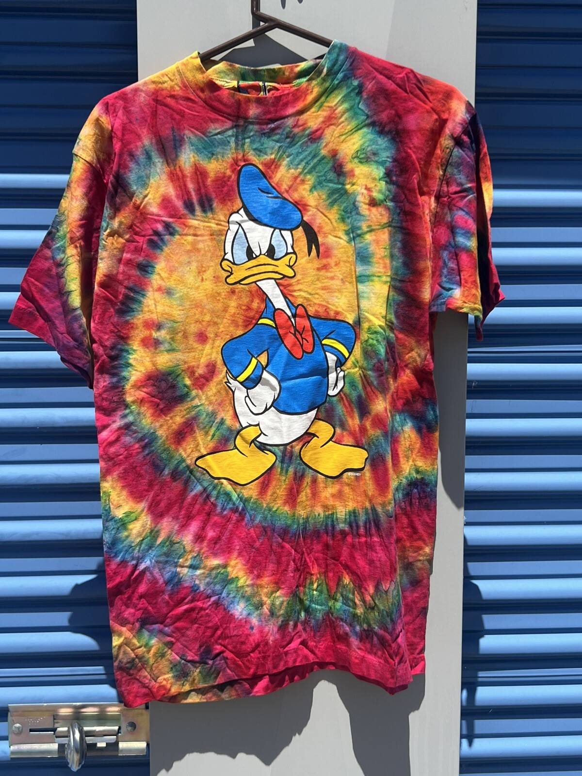 Vintage Disney Mickey's Donald Duck Tie Dye T Shirt D… - Gem