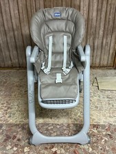 CHICCO Polly Magic Relax - Seggiolone pappa Graphite Usato Come Nuovo
