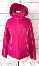 Nils Size 4 Full Zip Insulated Hooded Winter Ski Snow Jacket Fuchsia Pink