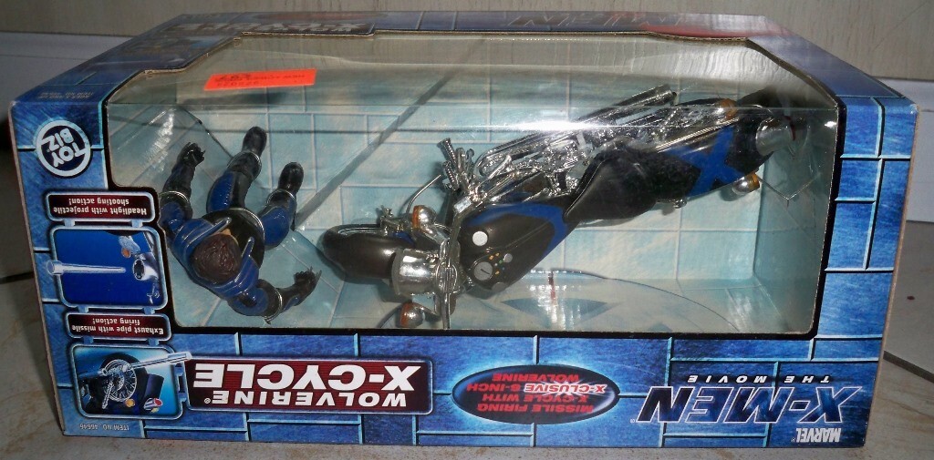 Wolverine X-cycle & Figure Marvel X-men The Movie by Toy Biz Wolverine X-cycle & Figure Marvel X-men The Movie by Toy Biz