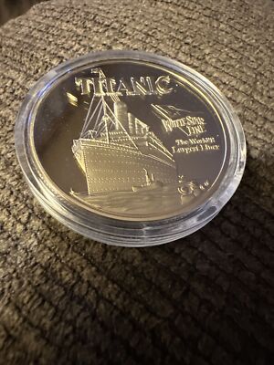 TITANIC” “White Star Line” Cruise Ship Collectible Coin | eBay