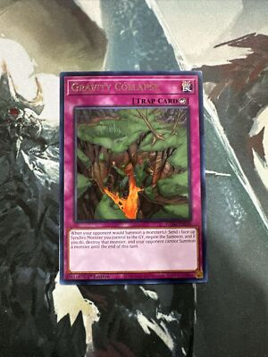 #ad Yugioh Gravity Collapse Rare VASM $0.99