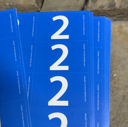 Numbers & Letters Stickers. 2 Pages Of 1-55 & A-Z. - Picture 4 of 12