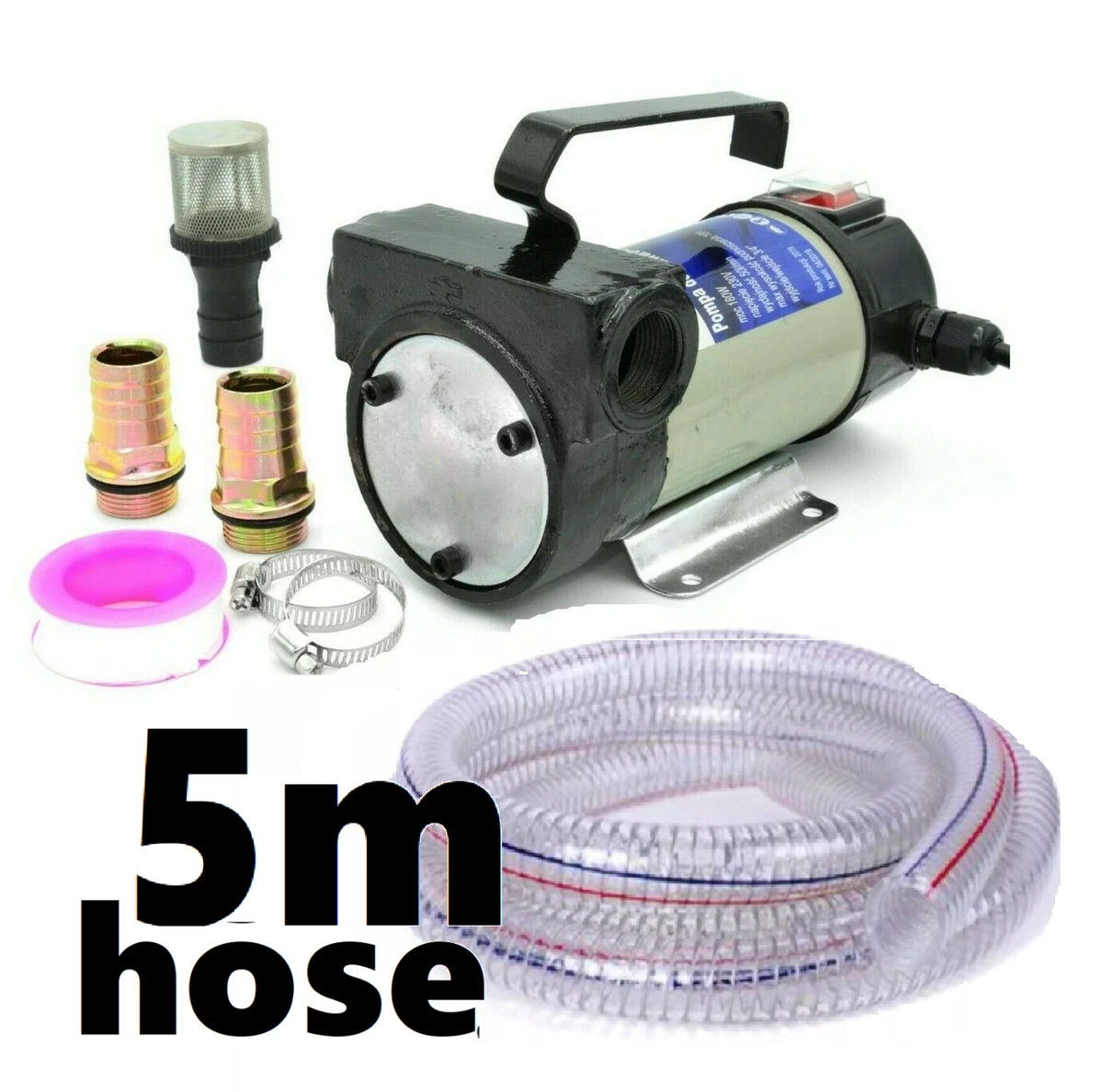 230V Diesel Transfer Fuel Pump 50 L/min 180W HEATING OIL FREE DELIVERY +  HOSE | eBay