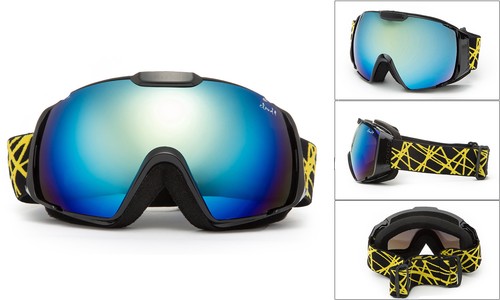 Men Ski Goggles Anti Fog Dual Lens UV Protection professional Gear with POUCH!! - Picture 11 of 24