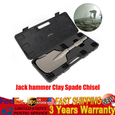 Jack Hammer Chisel Clay Spade Shovel Breaker 1-1/8'' Hex Shank Demolition Hammer
