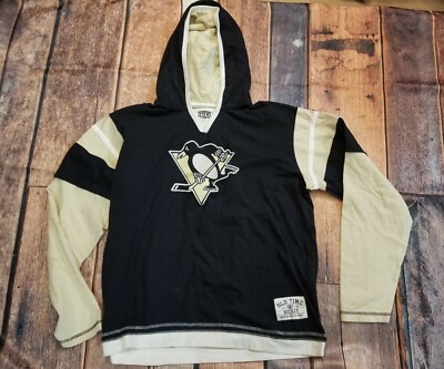 Youth XL Old Time Hockey Pittsburgh Penguins Hoodie Sweatshirt