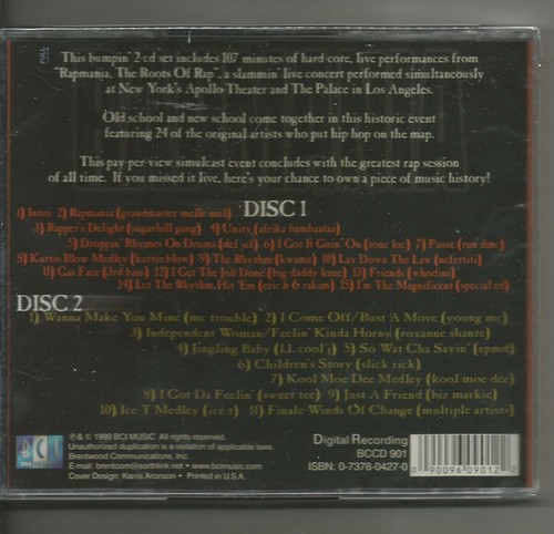 2 CDS - RAPMANIA - PA VERSION TONE LOC, RUN DMC, BIG DADDY KANE, KOOL MOE DEE~~~ - Bild 2 von 2