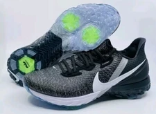 Nike Air Zoom Infinity Tour FK Size 7 Men's Golf Shoes Gray Black CZ8300-001