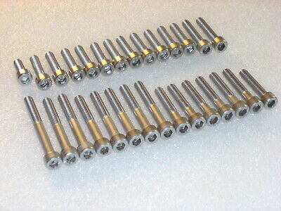 Yamaha TZR250 86-91 Engine Covers Stainless Allen Screws Bolt Dome Nuts 64pc kit