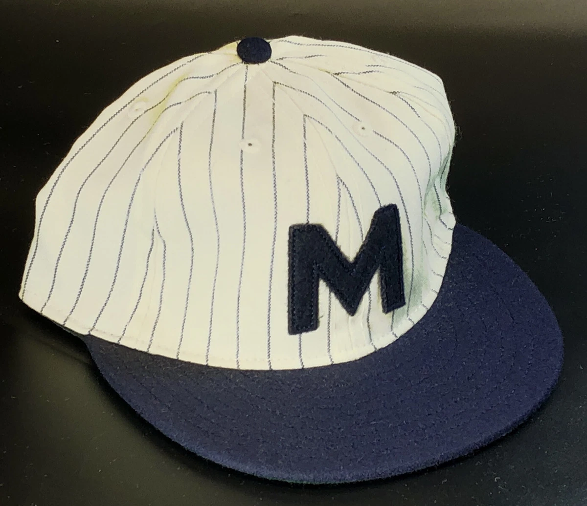 Ideal Cap Co. 1924 Martinsville Athletics Wool Flannel Fitted Cap
