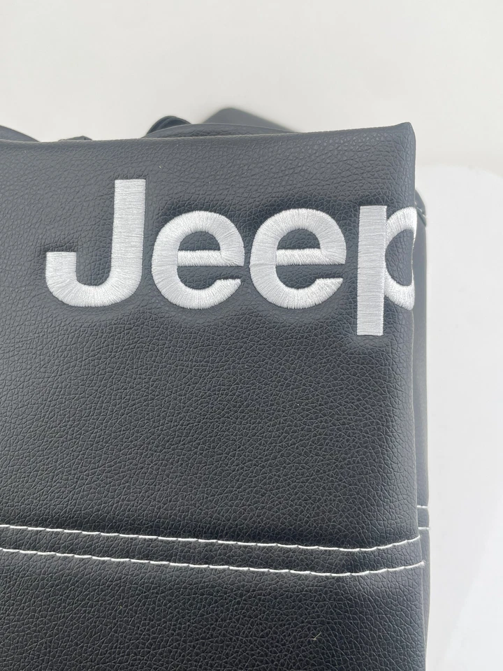 Jeep Licensed Leatherette Seat Cover Cherokee Renegade Liberty Patriots Compas — 第 4/4 张图片
