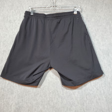Uniqlo Shorts Mens Medium Black Activewear Stretch Elastic Waist Casual Outdoor