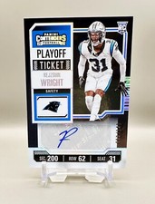 2023 Panini Contenders Autograph #308 (Playoff Ticket) REJZOHN WRIGHT  [063/149]