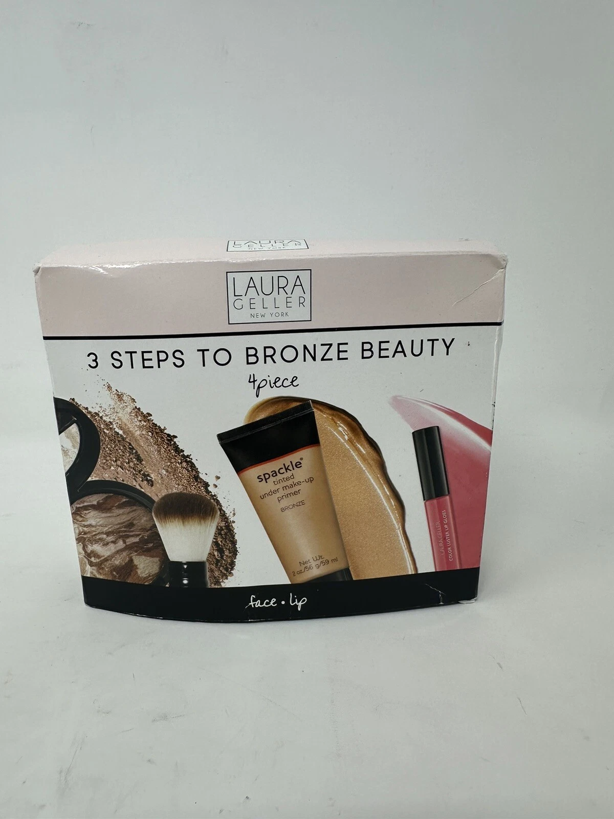 New - Laura Geller 3 Steps To Bronze Beauty - 4 Piece (104)