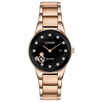 Citizen Eco-Drive Mickey Mouse Women's Diamond Accent Watch Citizen Eco-Drive Mickey Mouse Women's Diamond Accent Watch
