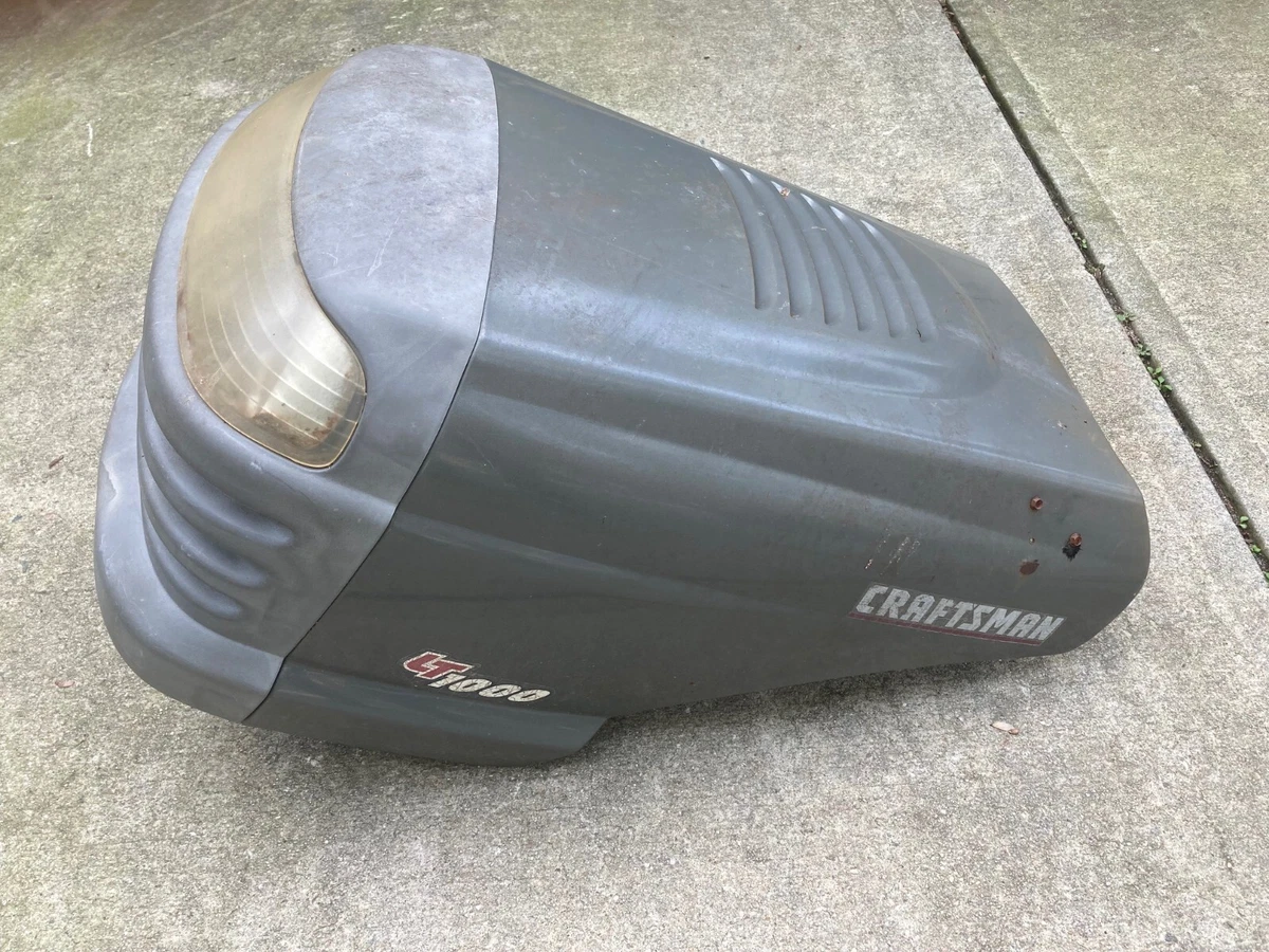 Grey craftsman riding mower hot sale