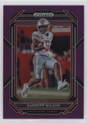 2023 Panini Prizm Draft Picks Purple Prizm 66/75 Garrett Wilson #41 s1i