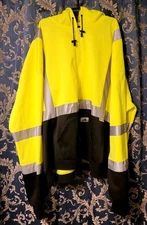 MCR Safety, Luminator, SSU3MLSZ, Sz 6X, Type R, Class 3 Men's  Hoodie.