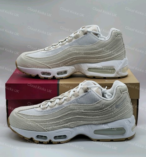 Levi's X Nike Air Max 95 'White Ecru' UK 9.5 HM4743-100 Brand New! Fast Ship! - Picture 7 of 8