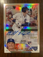 2023 Topps Chrome - Rookie Autographs Michael Papierski #RA-MPA Refractor