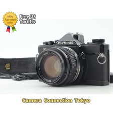MINT Olympus OM-1 35mm Film Camera G.Zuiko Auto-S 50mm f/1.4 For OM From JAPAN