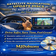 Jaguar XF, XK, XKR Navigation DVD UK & Europe DVD Map Updates