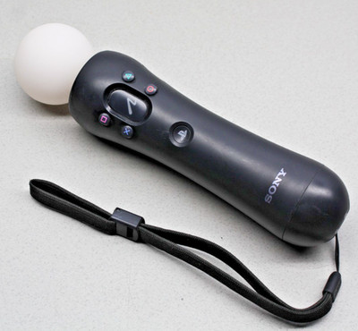 PlayStation 3 Move Motion Controller Black CECH-ZCM1U - OEM - Tested Works
