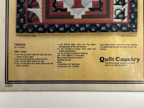 Vintage Pioneer Life Quilt Pattern By Quilt Country - Linda Brannock - Picture 3 of 5