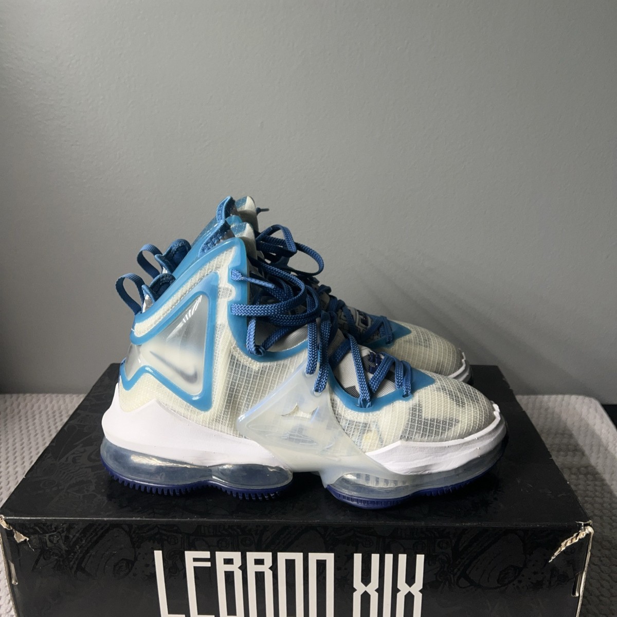 Nike LeBron 19 Space Jam White Dutch Blue Lebron James Basketball