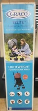 Graco Lightweight Stroller EZLite Midnight Black 6.6kg compacfold Birth to 3 Yr