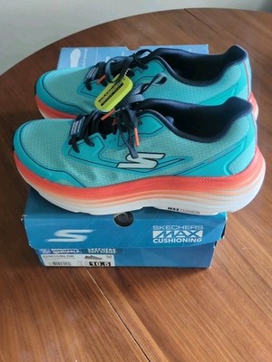 Skechers Go Run Soft Stride Max Cushioning Endeavor 10.5 Blue/ Orange 