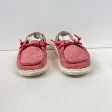 GUC Hey Dude Wendy Sparkle Pink Slip On Loafer Shoes Toddler Girls Size K9