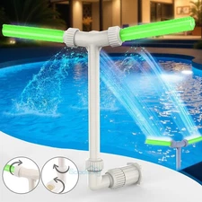 2025 Pool Fountain for above and In-Ground Pools, Water Feature Spray Pool Decor