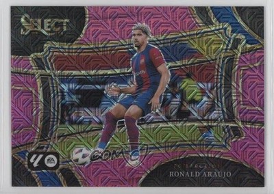 2023 Select La Liga Field Level Pink Mojo Prizm 4/115 Ronald Araujo Araújo 13m8