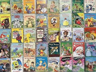 Lot of 40 Various Little Golden Books Vintage And Modern Mixed