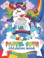Pastel Goth Malbuch FüR Erwachsene - Kawaii, Horror, Gothic, Viele Seiten