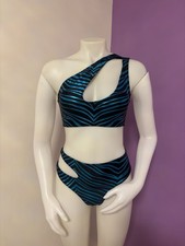 Handmade Rave Outfit With Cut-Outs Size Medium