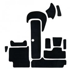 BlackTip Jetsports Interior Traction Mats Compatible with Sea-Doo Jet Boat 