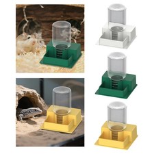 Automatic Reptile Water Dish with Watering Bottle for Tortoise Geckos Turtle