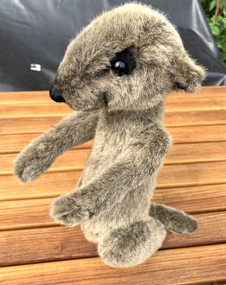 Seltener Otter Fischotter Handgenähter Körper Kopf und Glieder beweglich 38 cm