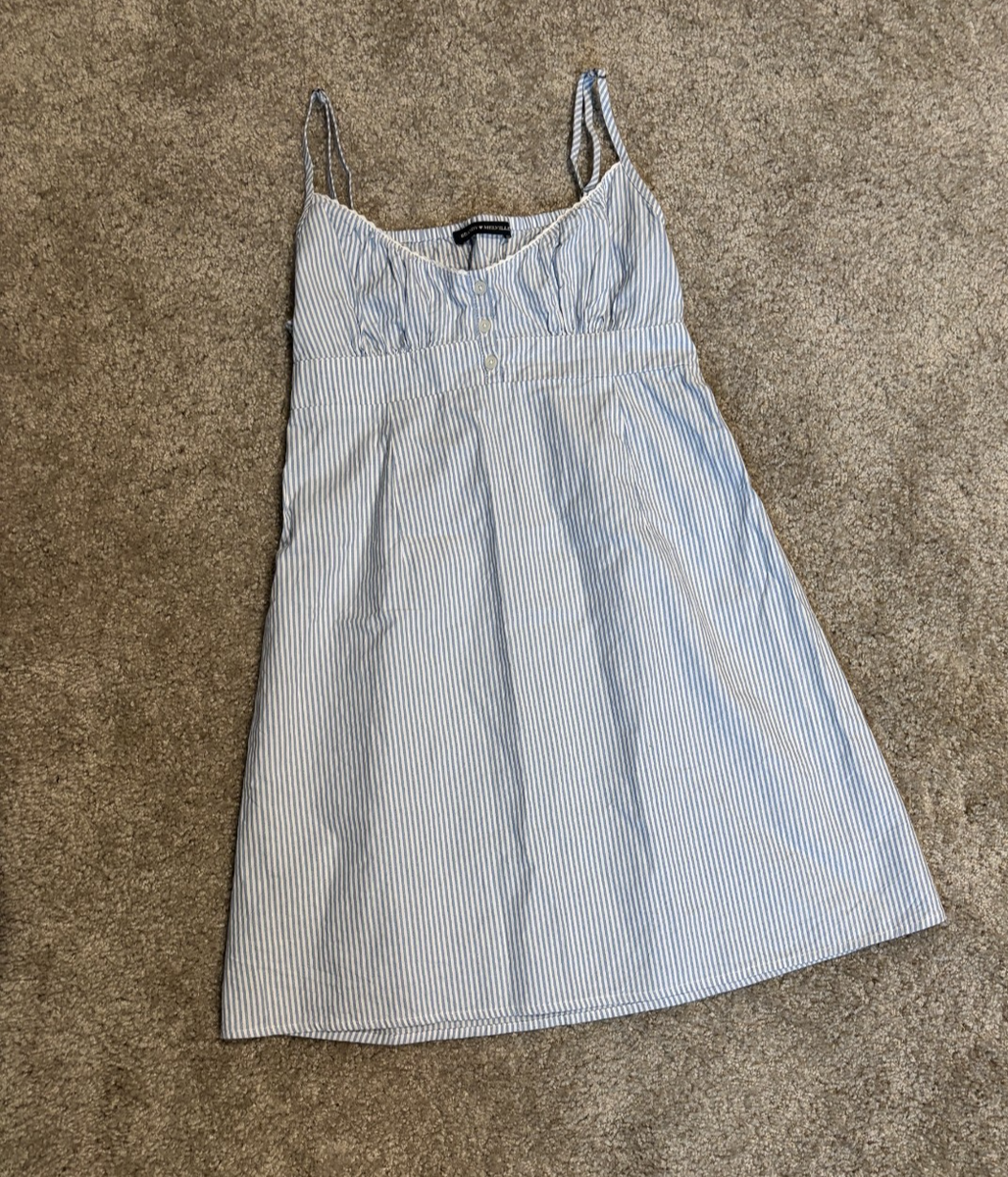 brandy melville blue and white dress Midi Dress Brandy Melville Maxi Dress Paulina Dress Brandy Melville Maxi Dress  Brandy Melville White