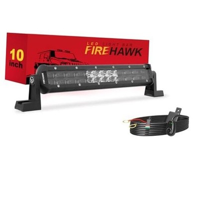  LED Light Bar 35,000LM, 2025 New Japanese L-A-B Chips, Spot Flood 10 Inch